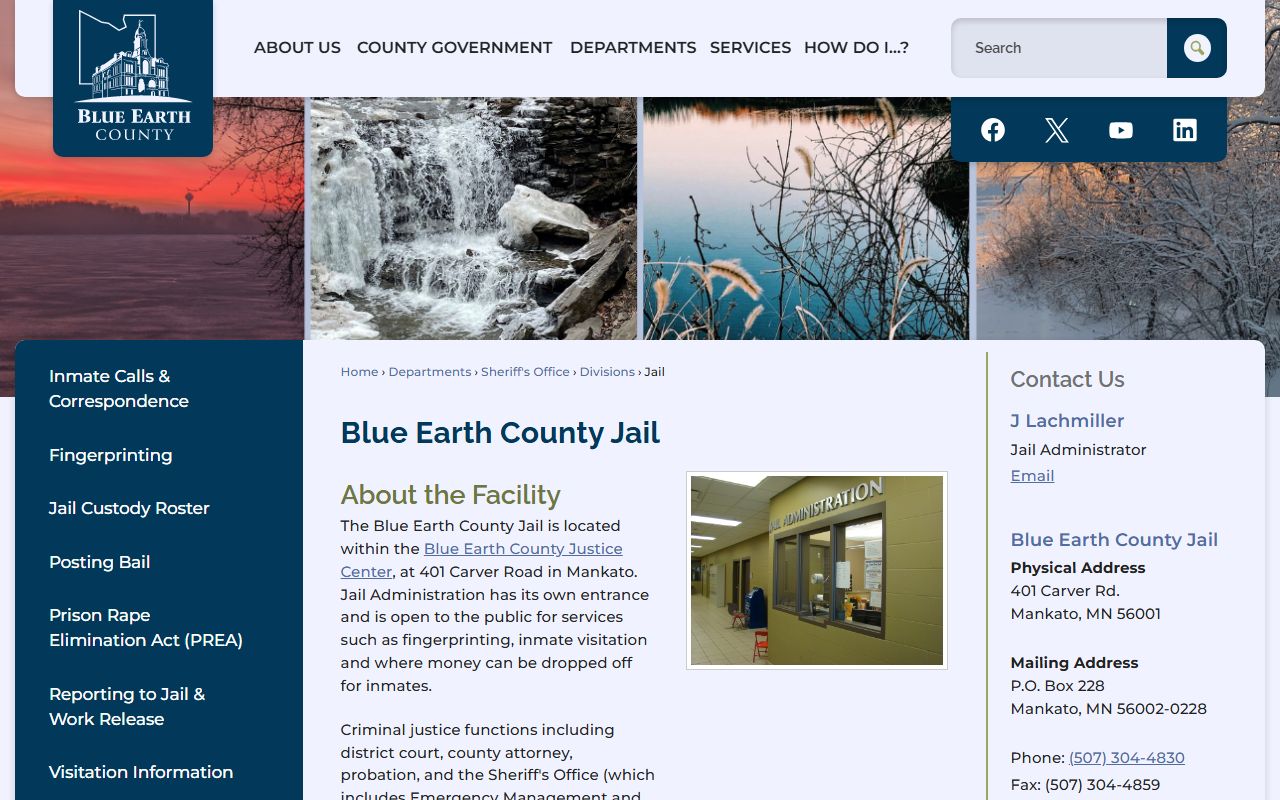 Blue Earth County Jail Mugshots
