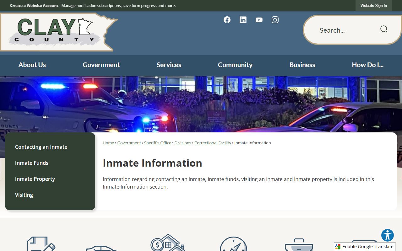 Clay County Jail Mugshots - Inmate Information