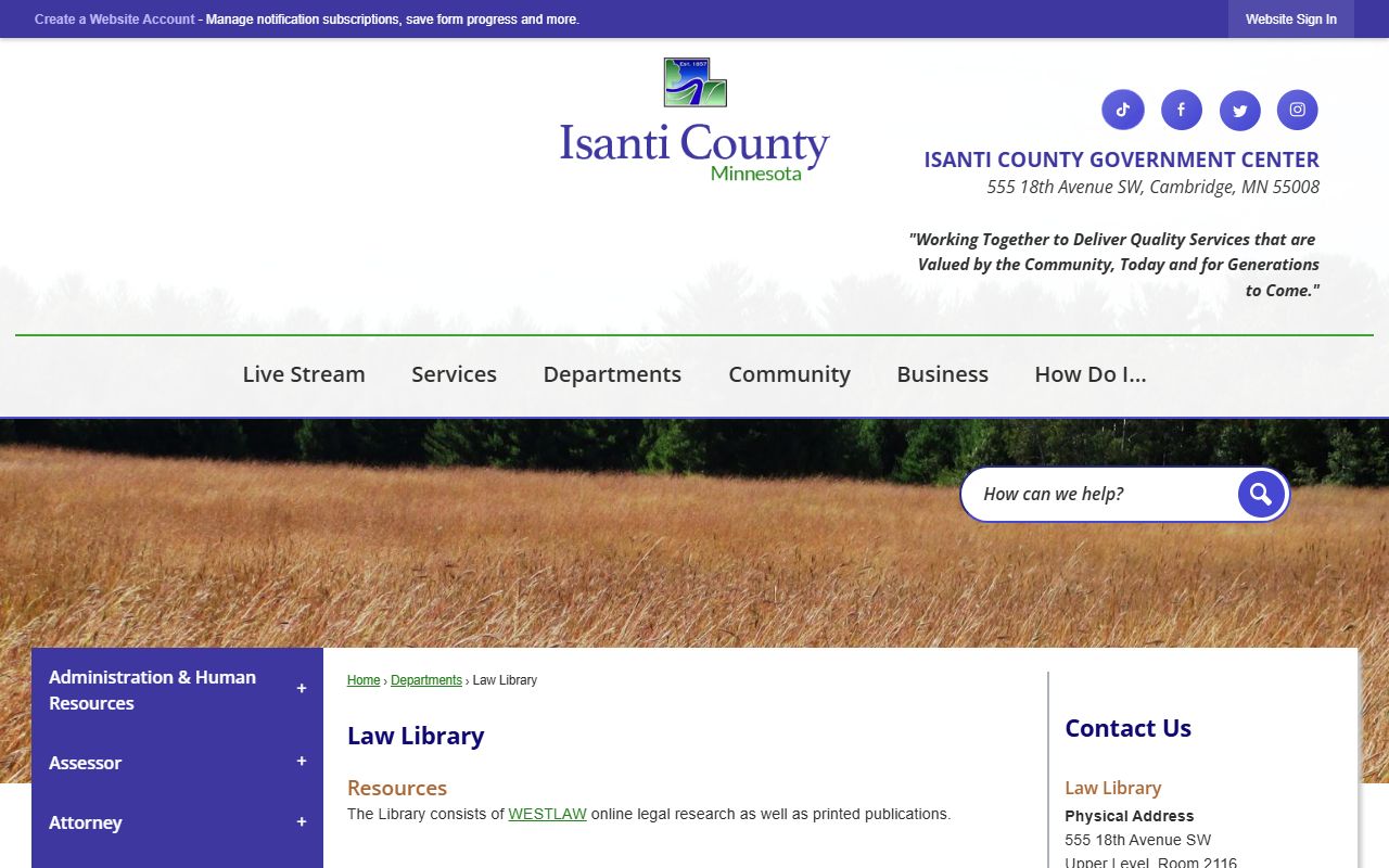 Isanti County Jail Mugshots