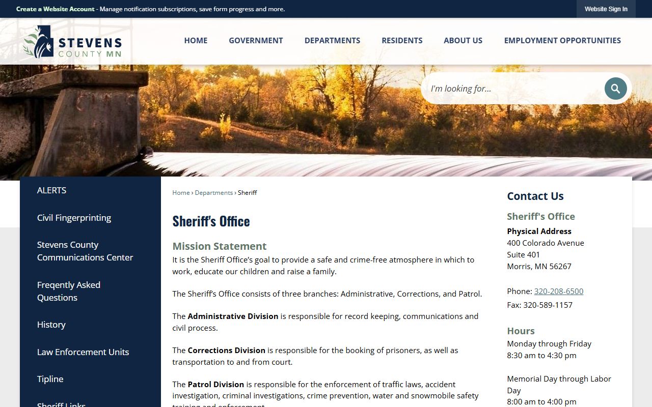 Stevens County Jail Mugshots